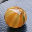 Pumpkin Art Glass Hand Blown Sphere Sale