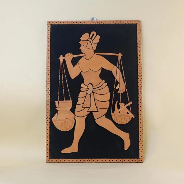 The Graced Work Terracotta Wall Hanging Online