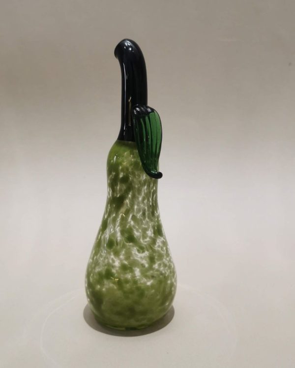 Murano Style Glass Splash Pear Art Online