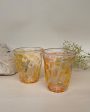 Beautiful Feline Design Hand Blown Glasses | Set Of 2 Online