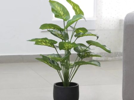 Monstera Deliciosa Artifical Plant For Indoor Decor Without Pot on Sale