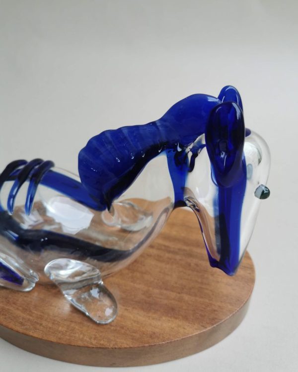 Exquisite Handblown Glass Horse Sculpture Fashion