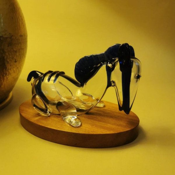 Exquisite Handblown Glass Horse Sculpture Fashion