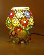 Amarilis Glass Mosaic LED Compatible Table Lamp | 5 x 6 inches For Cheap