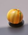 Pumpkin Art Glass Hand Blown Sphere Sale