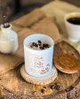 Coffee Crush Scented Candle | Energizing Coffee Aroma for Coziness | Single | 22.9 x 20.3 cm   9 x 8 inches Discount