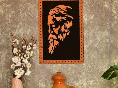 All Hail the Great Poet! Terracotta Wall Hanging | 15 x 12 inches Supply