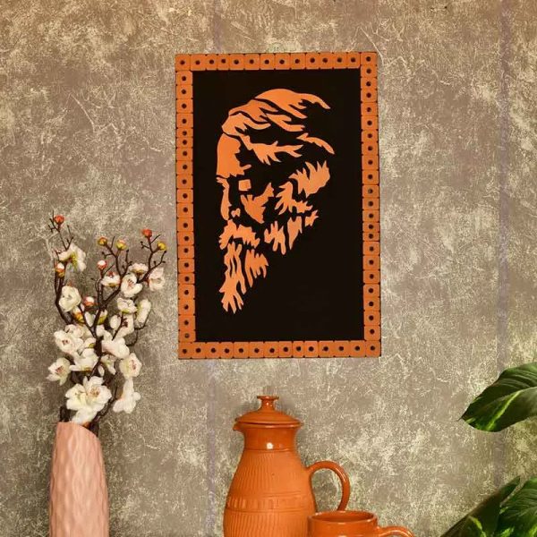 All Hail the Great Poet! Terracotta Wall Hanging | 15 x 12 inches Supply