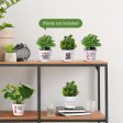 Pubela Melamine Planters | Set of 5 Supply