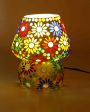 Amarilis Glass Mosaic LED Compatible Table Lamp | 5 x 6 inches For Cheap