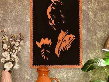 Terracotta light and shadow Wall Hanging Sale