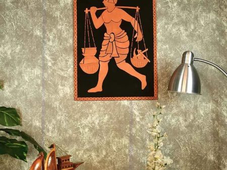 The Graced Work Terracotta Wall Hanging Online