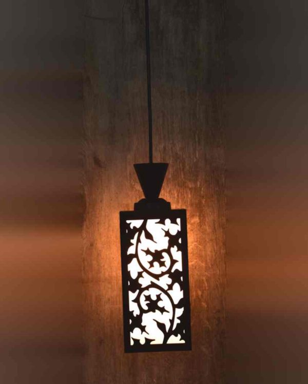 Espacio 3 Lights Wooden Pendant Foyer Ceiling Lamp | 8 x 4 x 35 inches Discount