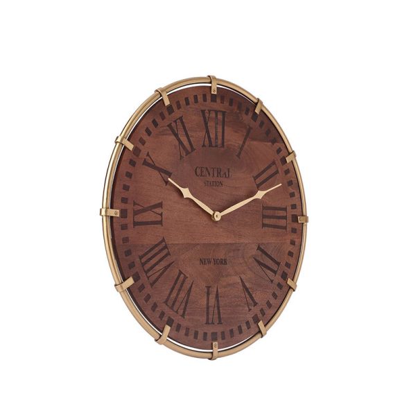 Timberland Gold Wall Clock | 20 inches Supply