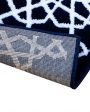 Beautiful Living Blue Polypropylene Woven Carpet For Discount