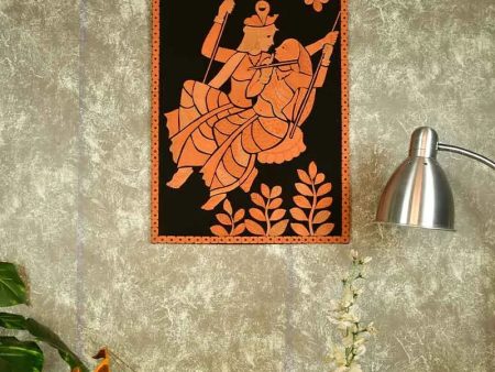 The Swing of Love Terracotta Wall Hanging on Sale