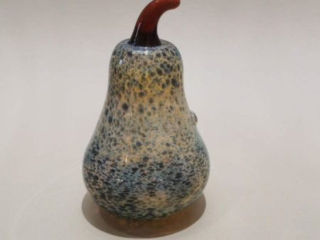 Murano Glass Style Decorative Marble Pear Art Hot on Sale