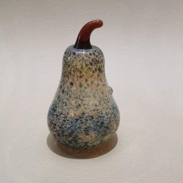 Murano Glass Style Decorative Marble Pear Art Hot on Sale