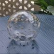 Clear Art Glass Hand Blown Sphere Discount