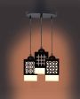 Creador 3 Lights Wooden Premium Hallway Ceiling Lamp | 5 x 6 x 32 inches Online Sale