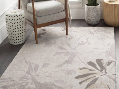 Luxurious Modern Athena Floral Print Woolen Carpet Online Sale