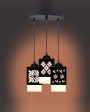 Ersho 3 Lights Wooden Premium Hallway Ceiling Lamp | 5 x 6 x 32 inches Online now