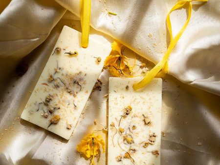 Vanilla Chamomile Wax Tablet Soothing Scent for Calmness | Set of 2 | 8 x 4 inches Cheap