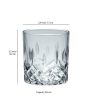 Ice Cube Design Whiskey Glasses | Set Of 6 | 265ml Sale