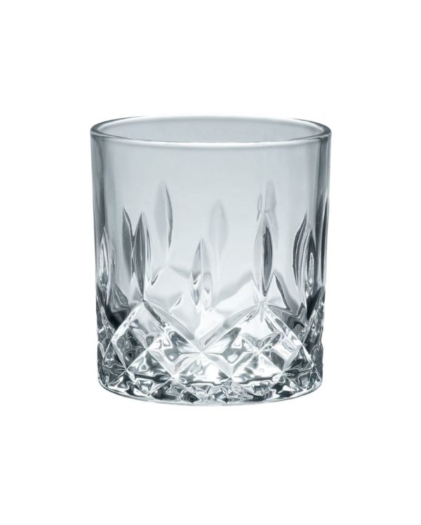 Ice Cube Design Whiskey Glasses | Set Of 6 | 265ml Sale