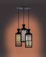 Creador 3 Lights Wooden Pendant Foyer Ceiling Lamp | 8 x 4 x 35 inches Online Hot Sale