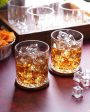 Ice Cube Design Whiskey Glasses | Set Of 6 | 265ml Sale