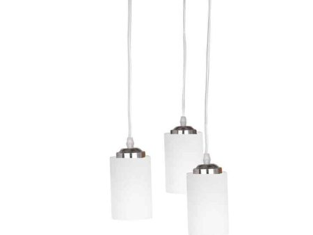 Classic Triple Glass Shade Hanging Ceiling Light Pendant Lamp | 13 x 13 x 28 inches Sale