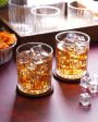 Ornate Whiskey Glasses | Set Of 6 | 265 ml on Sale