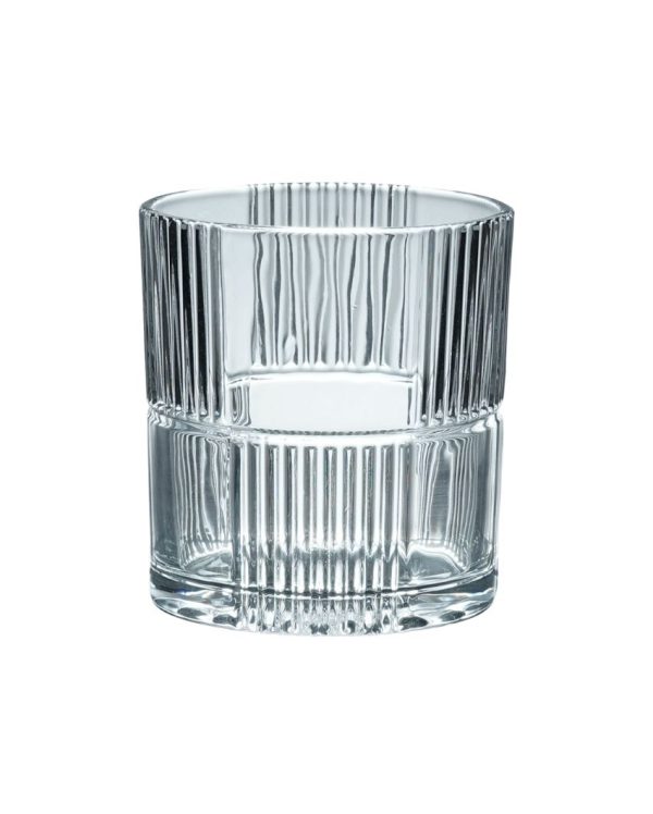 Double lines Design Whiskey Glasses | Set Of 6 | 265 ml Hot on Sale