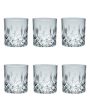 Ice Cube Design Whiskey Glasses | Set Of 6 | 265ml Sale