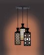 Contemporary Wooden 3 Lights Pendant Foyer Ceiling Lamp | 8 x 4 x 35 inches Online now