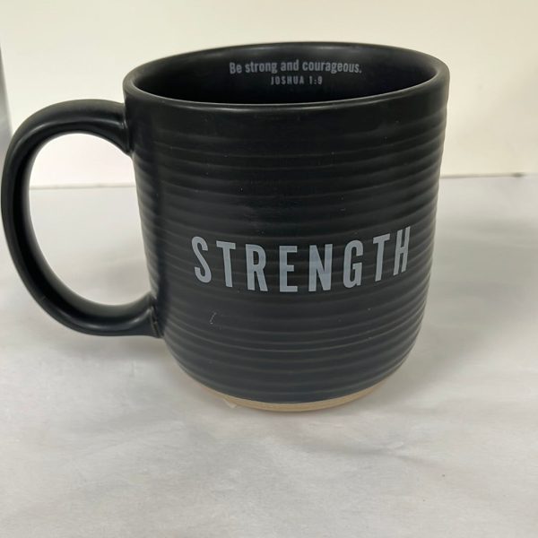 STRENGTH BLACK MUG-6960 For Cheap