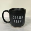 STAND FIRM BLACK MUG-6953 Discount